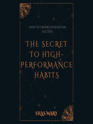 cover image of The Secret to High-Performance Habits